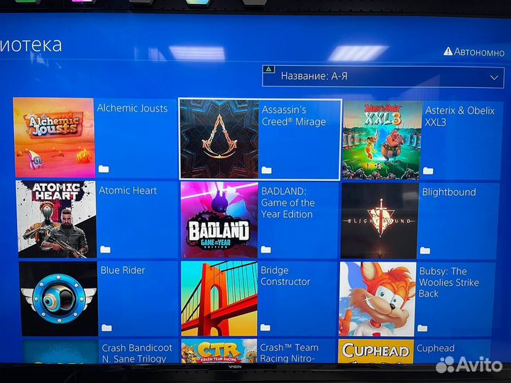 Прошитая Ps 4 slim + 5500 игр