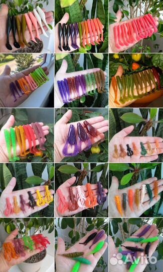 Силиконовые приманки. Изготовление