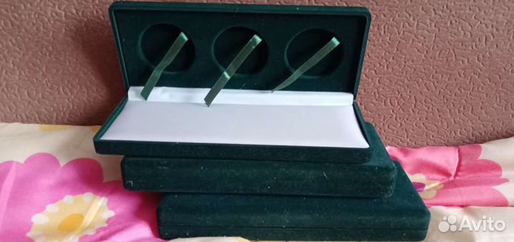 Футляр для монет. Замша