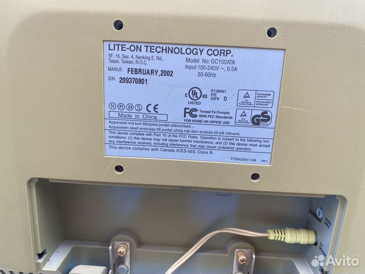 Монитор Lite on