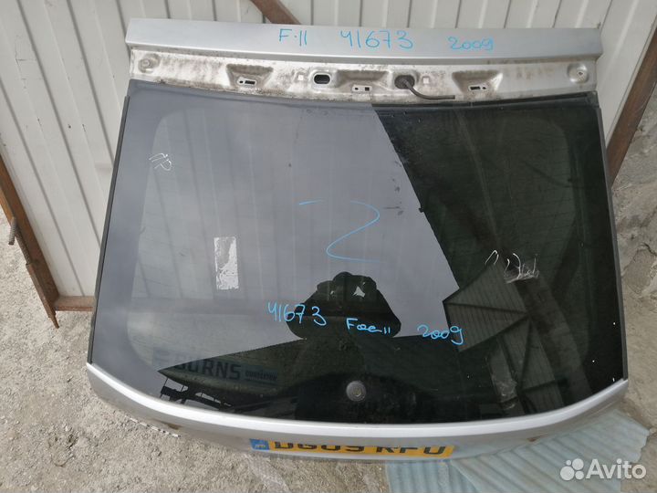 Крышка багажника Ford Focus 2 хэтчбек серебро