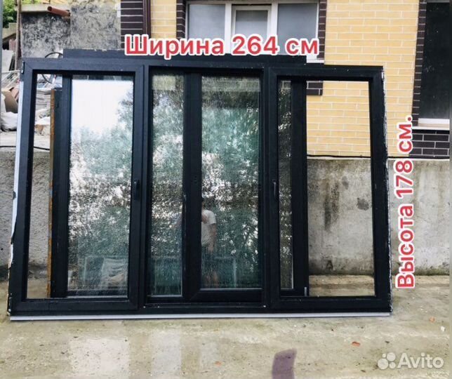 Окна пластиковые Рехау (Германия) Графит