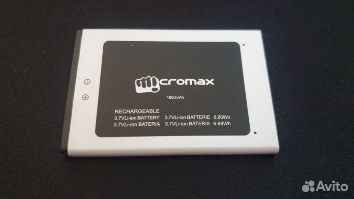 Новый аккумулятор для Micromax Q383