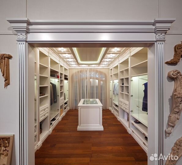 Гардеробные классика