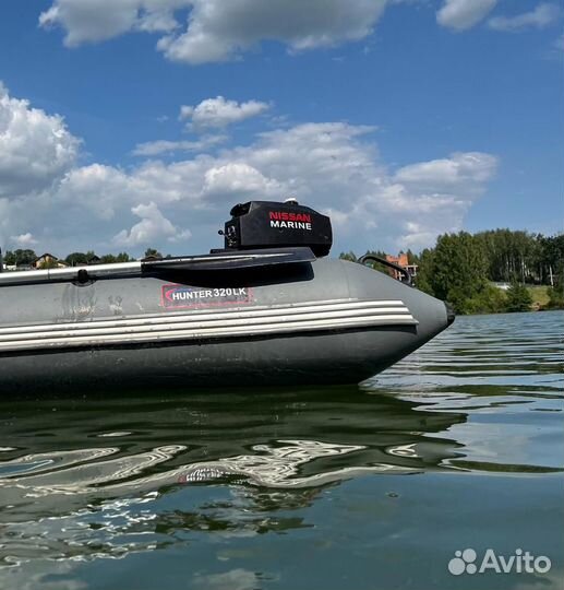 Лодка пвх Hunter 320lk с мотором Nissan Marine 3,5