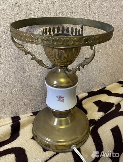 Бронзовый светильник времён СССР