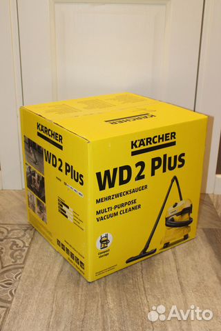 Строительный пылесос Karcher wd 2 Plus купить в Москве | Товары для ...