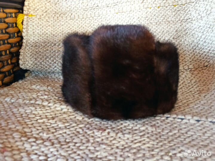 Мужская шапка формовка из норки