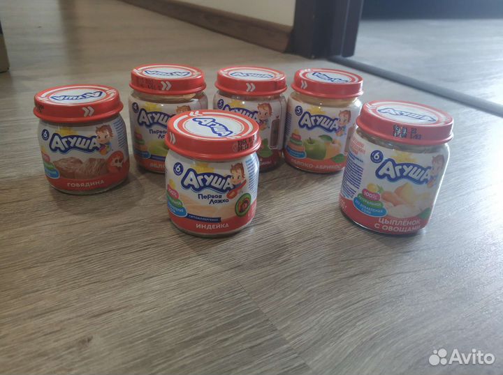 Пюре для детского питания агуша