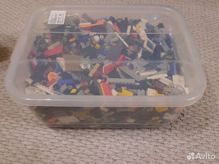 Подарите ребёнку радость: Лего ящик 4 кг