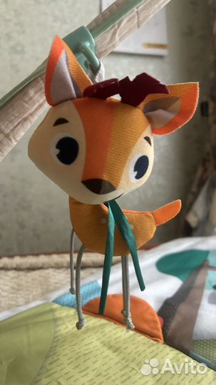 Развивающий коврик tiny love + мобиль tiny love