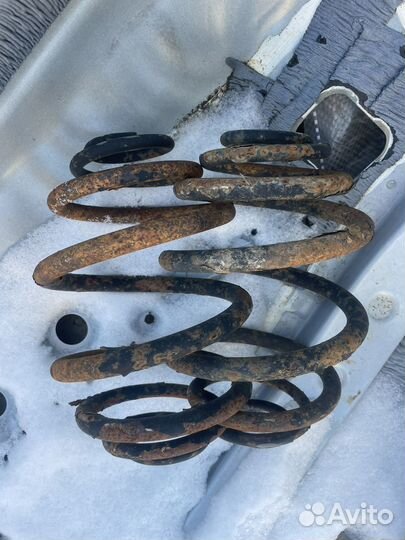 Задние пружины chevrolet lanos