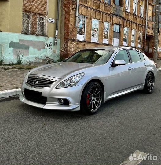 Ноускат Фары Бампер Sport G25, G35, G37