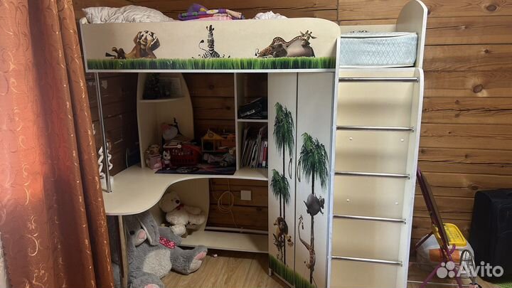 Кровать-чердак