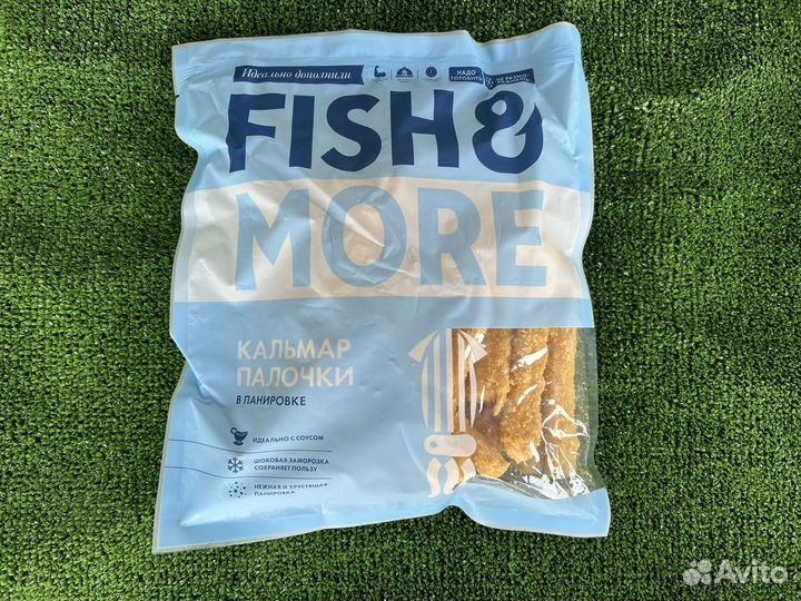Палочки Кальмара в Панировке Свежемороженые