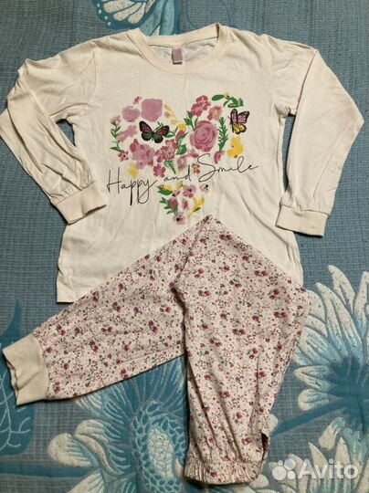 Вещи пакетом новые бу для девочки 110 116
