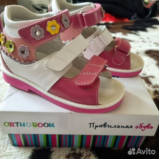 Ортопедические сандалии для девочки