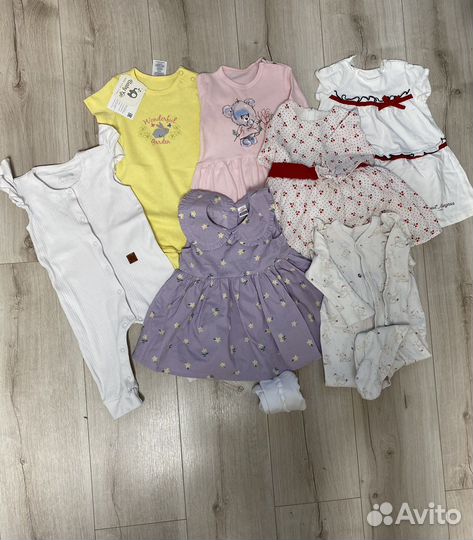 Вещи пакетом на девочку