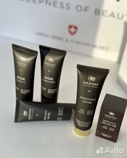 Greymy маска, шампунь, спрей, кондиционер, масло