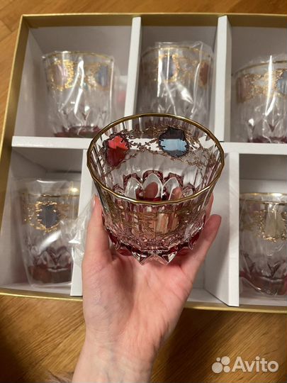 Хрустальные стаканы timon