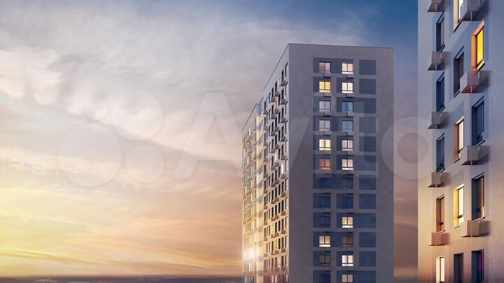 1-к. квартира, 36,2 м², 16/17 эт.