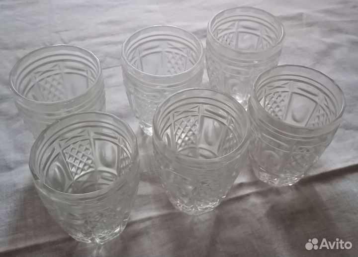 Рюмки хрустальные СССР