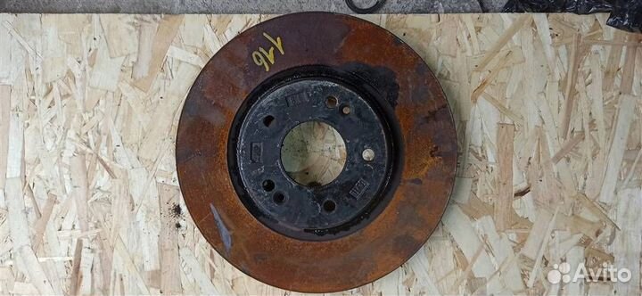 Диск тормозной передний вентилируемый Kia Sportag