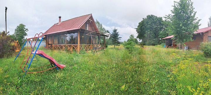 Дом 100 м² на участке 18,5 сот.