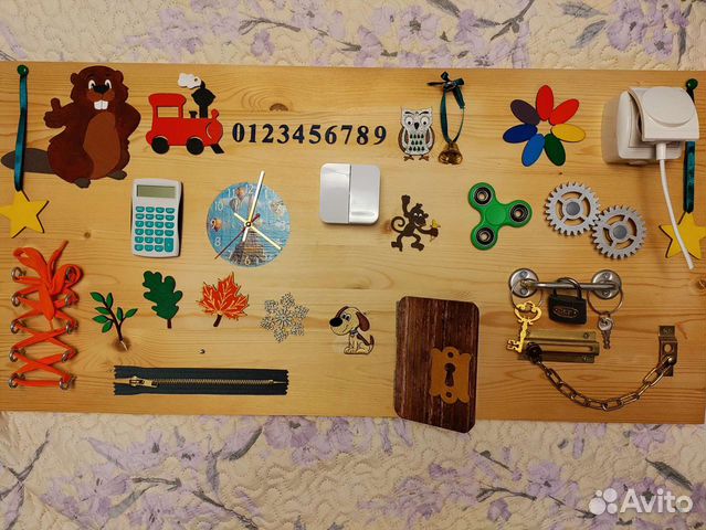 Бизиборд, развитие ребенка, детский