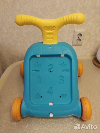 Ходунки каталка детские 3 в 1