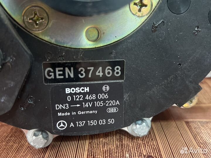 Mercedes-benz w221 генератор на броню