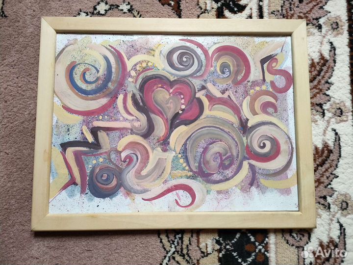 Картина гуашью 