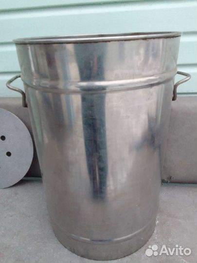 Бак из нержавеющей стали, бочка дубовая