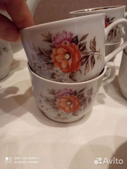 Чайный сервиз СССР новый