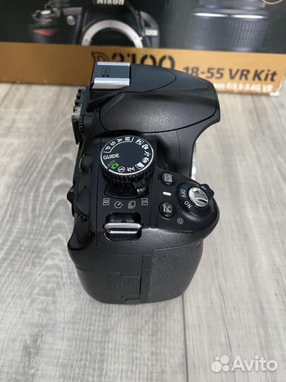 Зеркальный фотоаппарат nikon d3100