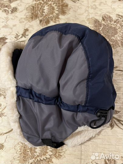 Шапка-ушанка детская зимняя