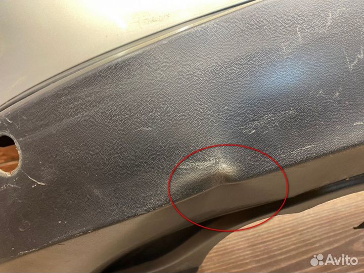 Бампер задний Volkswagen Tiguan 2011-2016 Рестайл