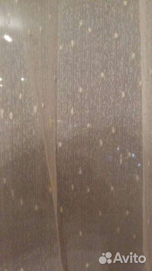 Комплект:Шторы с ламбрекеном и тюль