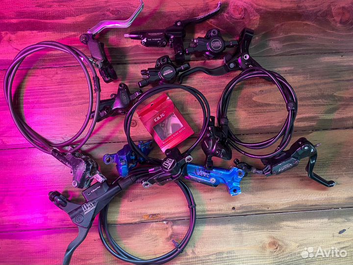 Гидравлические тормоза shimano/sram/formula/Tektro