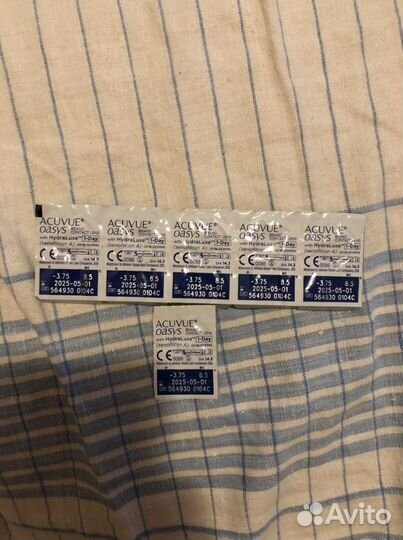 Контактные Линзы acuvue oasys 1 day