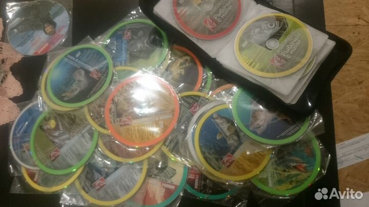 Рыбачьте с Нами и Рыболов Элит, диски