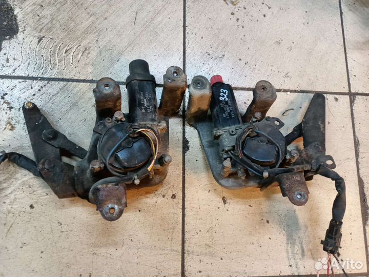 Механизм поднятия фар Mazda 323 BG