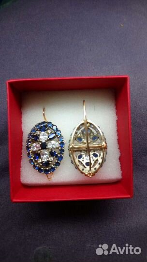 Золотые серьги