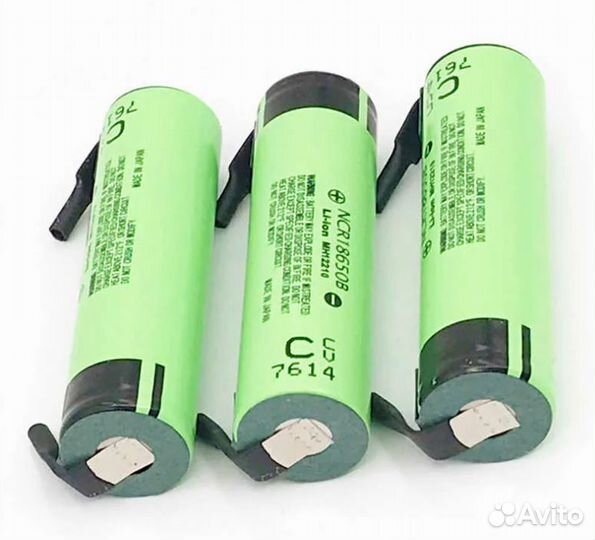 Аккумулятор Panasonic NCR18650B-T с выводами