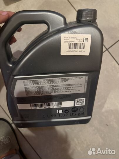 Масло моторное 5w30 mercedes 229 52