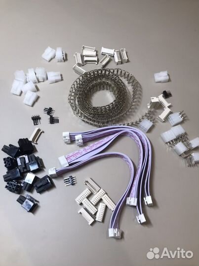 Разьем питания 6 пин на хеш плату antminer s9 t17