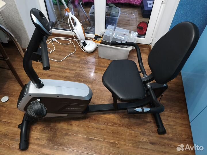 Велотренажер hyperfit krummung f 12 с сиденьем