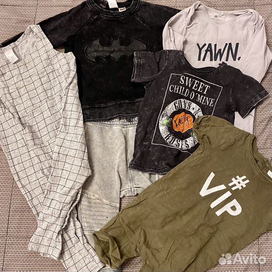 Пакеты одежды для мальчика 80 см