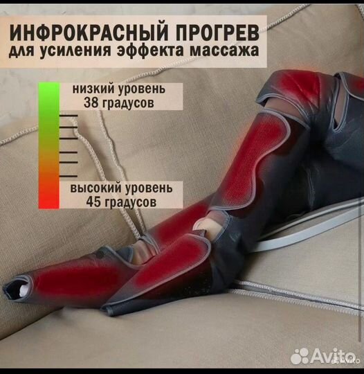 Лимфодренажный массажер для ног