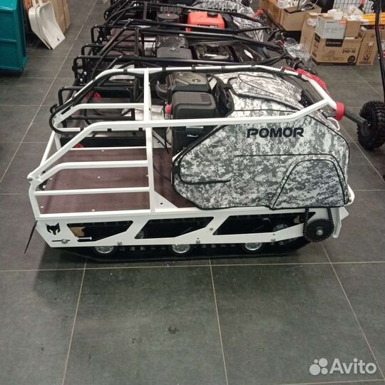 Мотобуксировщик Pomor-M 500 K-18 PRO, 18,5 л.с